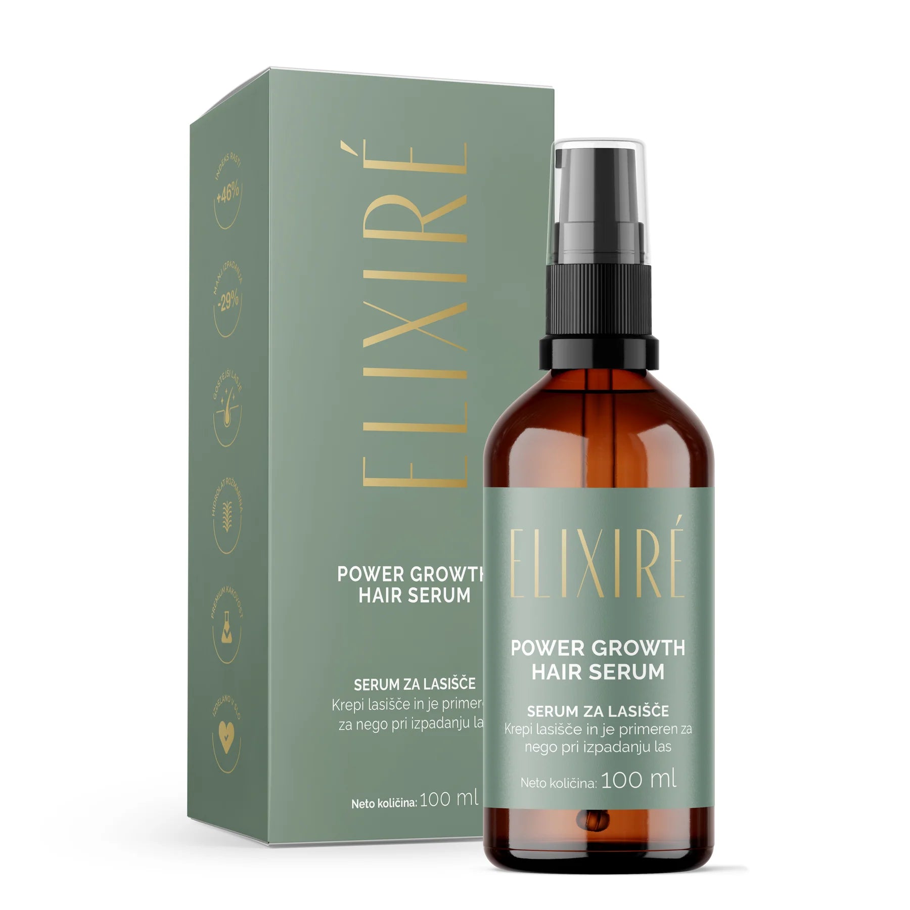 Private label intensive scalp and hair serum, developed to strengthen the scalp, support fuller-looking hair and help reduce the appearance of hair loss, available under your own brand by Galex Lab.