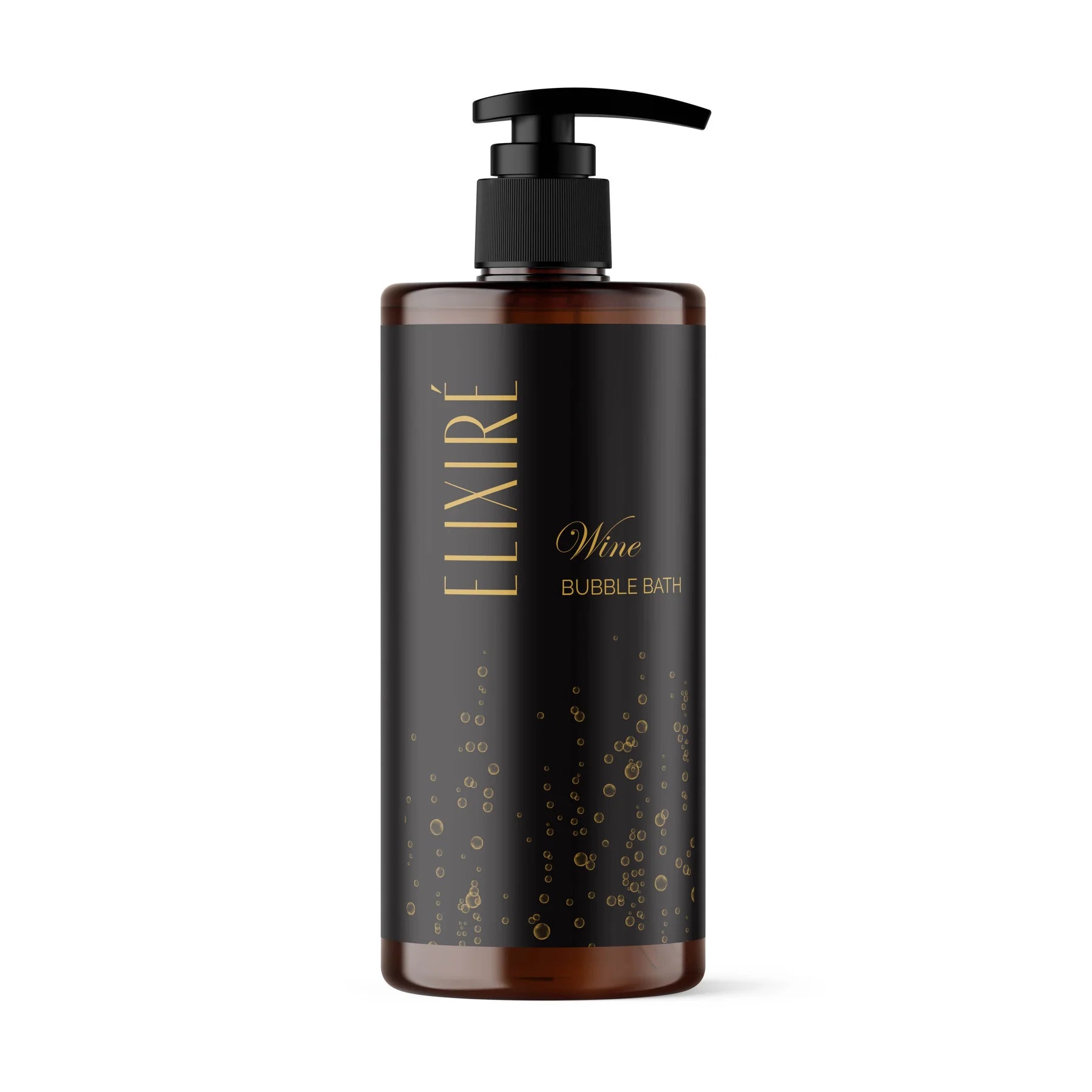 Private label sparkling wine bath enriched with Slovenian sparkling wine, developed with a rich texture for cleansing and caring for dry skin, available under your own brand by Galex Lab.